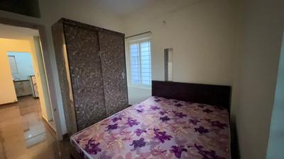 Bedroom Image of 600 Sq.ft 1 BHK Apartment / Flat for rent in Bilekahalli Bengaluru for Rs. 19999