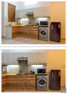 Kitchen Image of 879 Sq.ft 1 BHK Apartment / Flat for sale in Acron Candolim Elite, Calangute Goa for Rs. 13500000