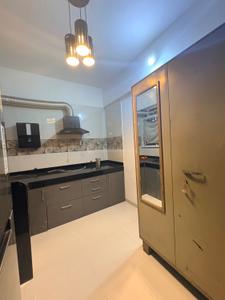 Kitchen Image of 630 Sq.ft 1 BHK Apartment / Flat for rent in Yashada Splendid County Phase II, Lohegaon Pune for Rs. 22000