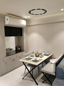 Dining Area Image of 1249 Sq.ft 2 BHK Apartment / Flat for sale in Solitaire Vista, Gota Ahmedabad for Rs. 6200000