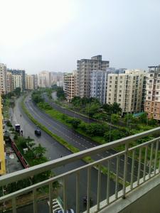 Balcony Image of 1400 Sq.ft 3 BHK Apartment / Flat for sale in New Town Kolkata for Rs. 15000000