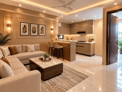 Image of 1260 Sq.ft 3 BHK Apartment / Flat for sale in Chhattarpur, New Delhi for Rs. 9500000