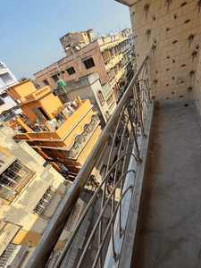 Balcony Image of 1225 Sq.ft 3 BHK Apartment / Flat for sale in Airport Gate no. 1 Kolkata for Rs. 4900000