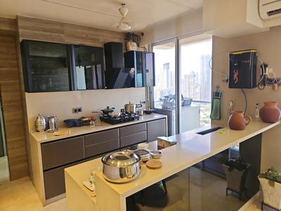 Kitchen Image of 2400 Sq.ft 3 BHK Apartment / Flat for sale in Balaji Vertu, Dadar East Mumbai for Rs. 120000000