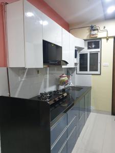 Kitchen Image of 1500 Sq.ft 3 BHK Apartment / Flat for rent in Shashwati Reflections Building B, Thergaon Pune for Rs. 40000