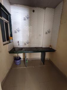 Kitchen Image of 570 Sq.ft 1 BHK Apartment / Flat for rent in Panvel Navi Mumbai for Rs. 15000