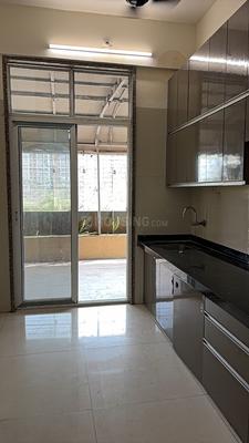 Kitchen Image of 738 Sq.ft 2 BHK Apartment / Flat for rent in Airoli Navi Mumbai for Rs. 55000