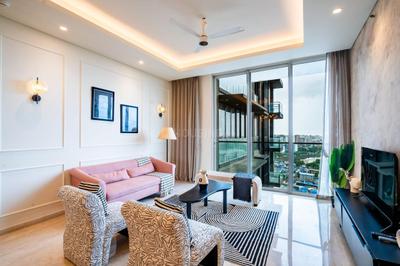 Bedroom Image of 1450 Sq.ft 3 BHK Apartment / Flat for sale in Forum Serendipity, Bandra East Mumbai for Rs. 83100000