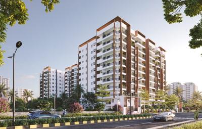Image of 1256 Sq.ft 2 BHK Apartment / Flat for sale in Buddha Nagar, Hyderabad for Rs. 6531200