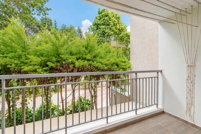 Balcony Image of 1100 Sq.ft 2 BHK Apartment / Flat for rent in Whitefield Bengaluru for Rs. 65500