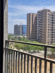 Balcony Image of 1761 Sq.ft 3 BHK Apartment / Flat for rent in Sankalp Gwala, Shilaj Ahmedabad for Rs. 30000