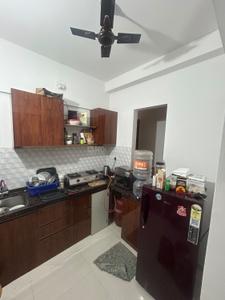Kitchen Image of 780 Sq.ft 2 BHK Apartment / Flat for rent in Godrej Boulevard, Manjari Budruk Pune for Rs. 30000