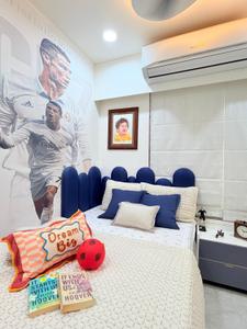 Bedroom Image of 1300 Sq.ft 3 BHK Apartment / Flat for sale in Shivalik Green View, Shantigram Ahmedabad for Rs. 24100000