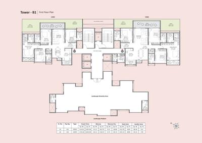Image of 1475 Sq.ft 3 BHK Apartment / Flat for sale in Kohinoor Satori , Mahalunge, Pune for Rs. 15300000