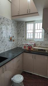 Kitchen Image of 600 Sq.ft 1 BHK Builder Floor for rent in Mahadevapura Bengaluru for Rs. 26999