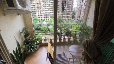 Balcony Image of 1500 Sq.ft 3 BHK Apartment / Flat for sale in Nahar Camellia Apartment, Powai Mumbai for Rs. 40000000