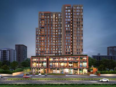 Image of 1078 Sq.ft 2 BHK Apartment / Flat for sale in Swastik Prismcity Skylife, Charholi Budruk, Pune for Rs. 6600000