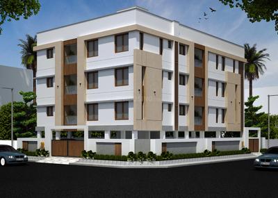 Image of 1020 Sq.ft 2 BHK Apartment / Flat for sale in Semmancheri, Chennai for Rs. 7400000