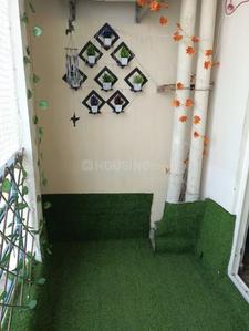 Balcony Image of 435 Sq.ft 1 RK Apartment / Flat for rent in Paramount Golfforeste Oak &amp; Pine, Surajpur Greater Noida for Rs. 15000