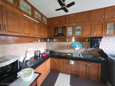 Kitchen Image of 1350 Sq.ft 2 BHK Apartment / Flat for rent in Falnir Mangalore for Rs. 35000