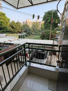 Balcony Image of 1080 Sq.ft 2 BHK Apartment / Flat for rent in Shukan Lotus, Chandlodia Ahmedabad for Rs. 24000