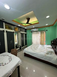 Bedroom Image of 1354 Sq.ft 3 BHK Apartment / Flat for rent in Chinar Park Kolkata for Rs. 26000