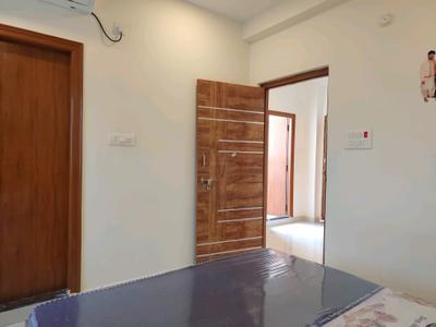 Bedroom Image of 803 Sq.ft 1 BHK Apartment / Flat for rent in Gachibowli Hyderabad for Rs. 30000