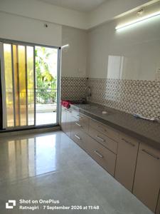 Kitchen Image of 750 Sq.ft 1.5 BHK Apartment / Flat for sale in Rahul Shivansh Residency, Zadgaon Ratnagiri for Rs. 3500000