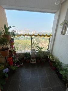 Balcony Image of 1031 Sq.ft 2 BHK Apartment / Flat for rent in Anshul Ballina, Nigdi Pune for Rs. 24000