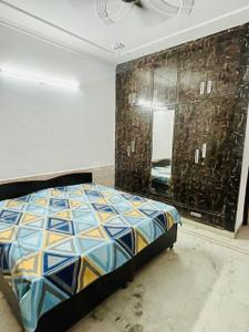 Bedroom Image of 1257 Sq.ft 2 BHK Builder Floor for rent in Sector 46 Gurgaon for Rs. 33500