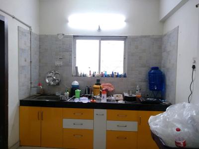 Kitchen Image of 616 Sq.ft 1 BHK Apartment / Flat for sale in Laxmi Sadan, Mundhwa Pune for Rs. 2450000