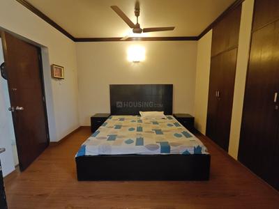 Bedroom Image of 1800 Sq.ft 2 BHK Builder Floor for rent in Hauz Khas New Delhi for Rs. 108000