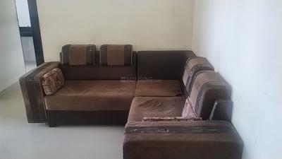 Living Room Image of 695 Sq.ft 1 BHK Apartment / Flat for sale in Bhoomi Lawns Phase II, Shilgaon Thane for Rs. 3900000