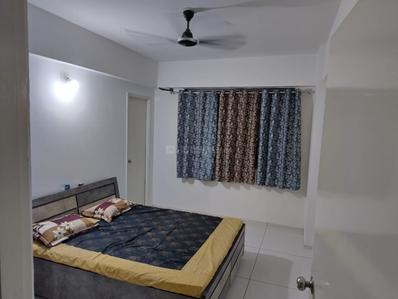 Bedroom Image of 1702 Sq.ft 3 BHK Apartment / Flat for rent in Vandemataram Mahadev Lily, Maninagar Ahmedabad for Rs. 25000