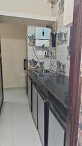 Kitchen Image of 638 Sq.ft 1 BHK Apartment / Flat for rent in Kondapur Hyderabad for Rs. 22000