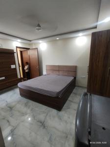 Bedroom Image of 450 Sq.ft 1 RK Apartment / Flat for rent in Sector 122 Noida for Rs. 21000