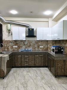 Kitchen Image of 1450 Sq.ft 2 BHK Builder Floor for rent in Sector 52A Gurgaon for Rs. 65000