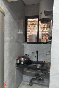 Kitchen Image of 1100 Sq.ft 2 BHK Apartment / Flat for sale in Althan Surat for Rs. 3750000