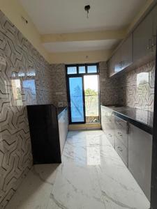 Kitchen Image of 750 Sq.ft 1 BHK Apartment / Flat for sale in Munish Queens Tower, Vasai East Vasai for Rs. 3800000