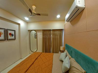 Bedroom Image of 1050 Sq.ft 3 BHK Apartment / Flat for sale in Everest Trinity, Bhayli Vadodara for Rs. 5400000