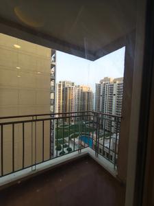 Balcony Image of 1875 Sq.ft 3 BHK Apartment / Flat for rent in Rishita Manhattan, Gomti Nagar Extension Lucknow for Rs. 45000