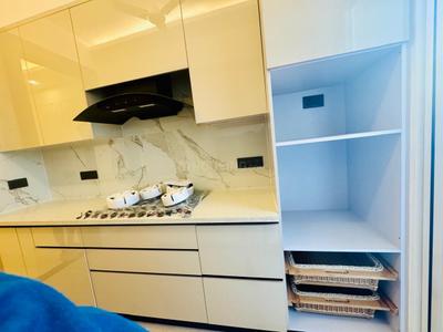Kitchen Image of 1600 Sq.ft 3 BHK Builder Floor for rent in Trehan Luxury Floors 71, Sector 71 Gurgaon for Rs. 42000