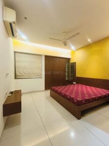 Bedroom Image of 2000 Sq.ft 3 BHK Apartment / Flat for rent in Alkapuri Vadodara for Rs. 70000