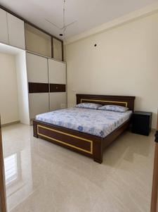 Bedroom Image of 865 Sq.ft 1 BHK Apartment / Flat for rent in Gachibowli Hyderabad for Rs. 27500