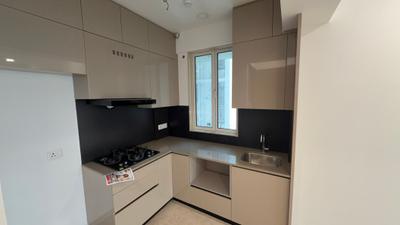 Kitchen Image of 850 Sq.ft 1 BHK Apartment / Flat for sale in Aurum Q Islands R7, Ghansoli Navi Mumbai for Rs. 13500000