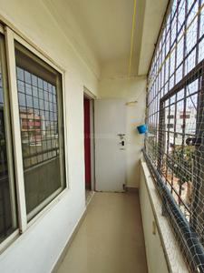 Balcony Image of 1110 Sq.ft 2 BHK Builder Floor for rent in Kodigehalli Bengaluru for Rs. 25000