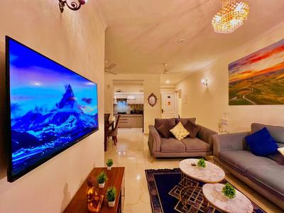 Bedroom Image of 1475 Sq.ft 3 BHK Apartment / Flat for rent in Omaxe The Palace, Gomti Nagar Lucknow for Rs. 55000