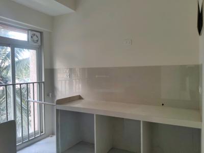 Kitchen Image of 500 Sq.ft 1 BHK Apartment / Flat for rent in Swastik Platinum, Vikhroli East Mumbai for Rs. 42000