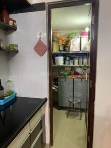 Kitchen Image of 1085 Sq.ft 3 BHK Apartment / Flat for rent in  Shalvik Shukan, Vavol Gandhinagar for Rs. 33000