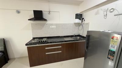 Kitchen Image of 320 Sq.ft 1 RK Apartment / Flat for rent in Gera World Of Joy S, Upper Kharadi Pune for Rs. 26000